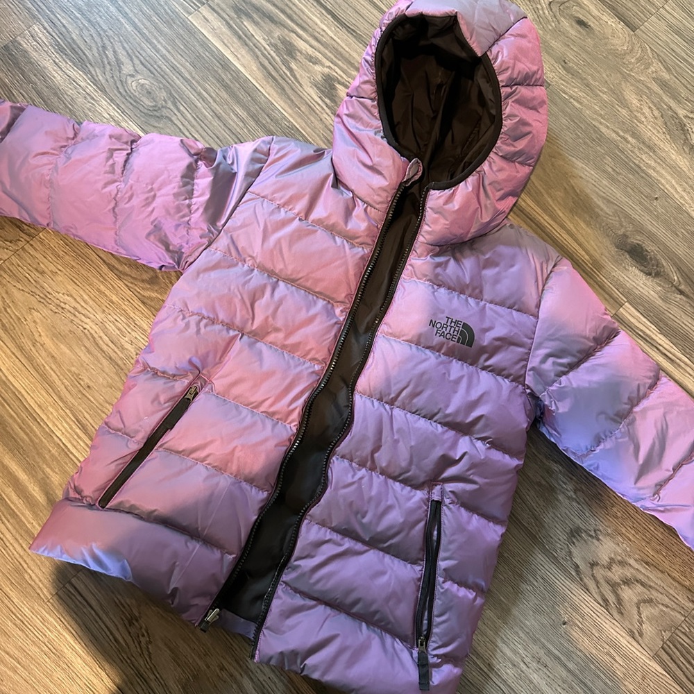 Girls Large North Face Puffer